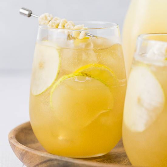 Ginger & Pear Bourbon Splash