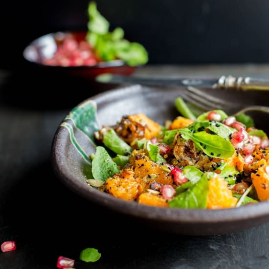 Roasted Pumpkin Salad