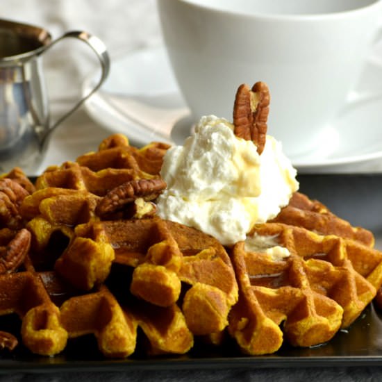 Pumpkin Waffles