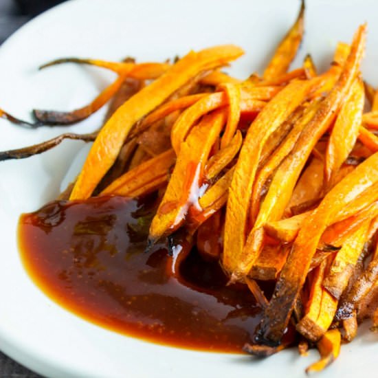 Oktoberfest Beer Sweet Potato Fries