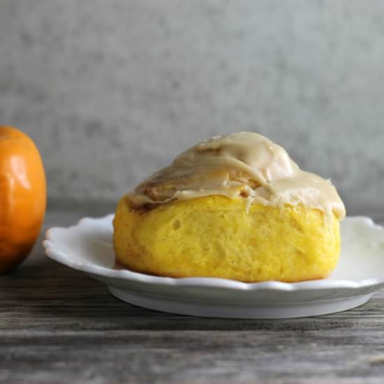 Pumpkin Sweet Rolls