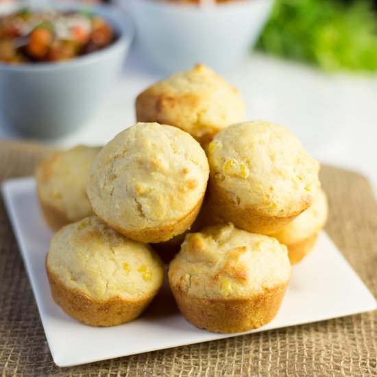 Sweet Corn Muffins