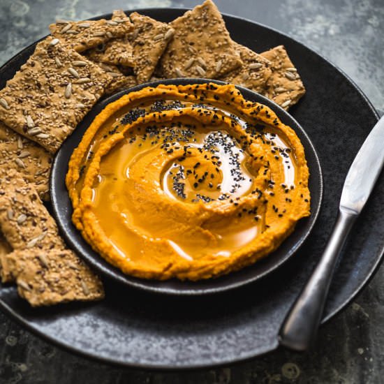 Smoky Pumpkin Hummus