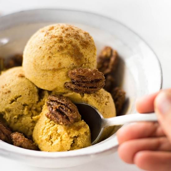 Fresh Pumpkin Ice Cream