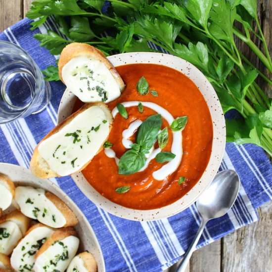 Smoky Harvest Tomato Soup