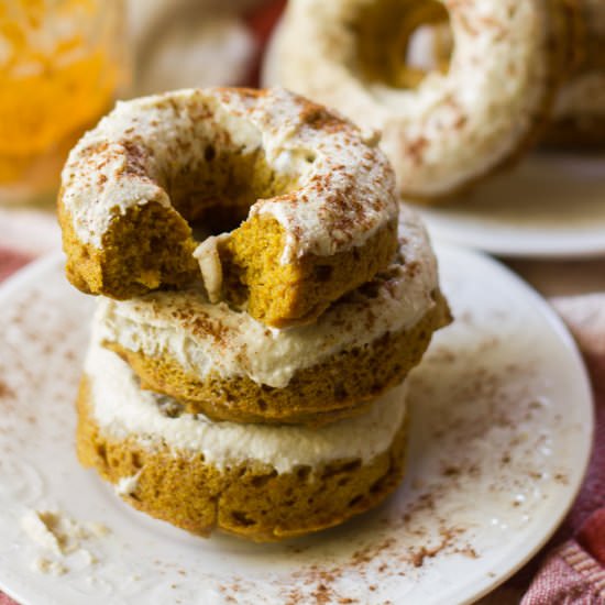 Chai Golden Milk Doughnuts