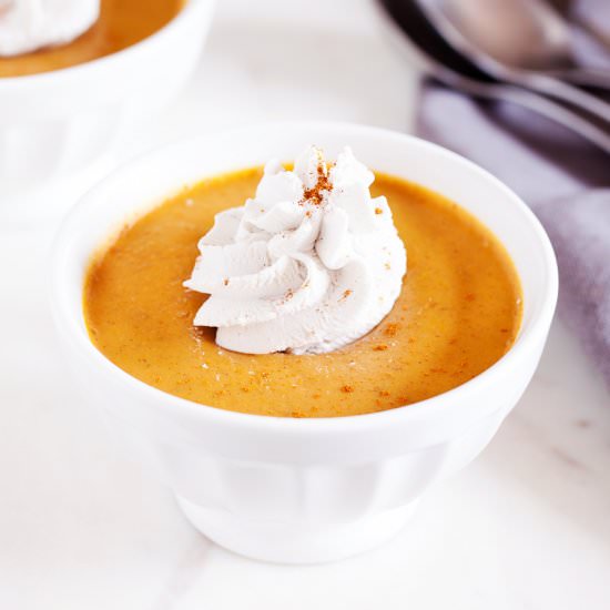 Vegan Pumpkin Pudding