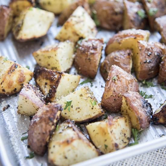 Garlic Parmesan Potatoes