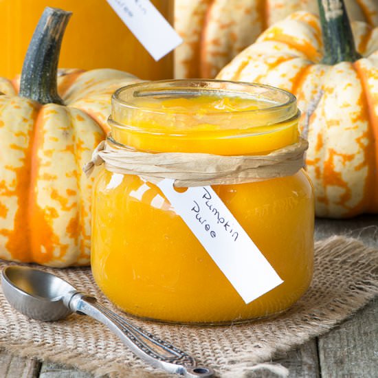 How To Make Pumpkin Purée