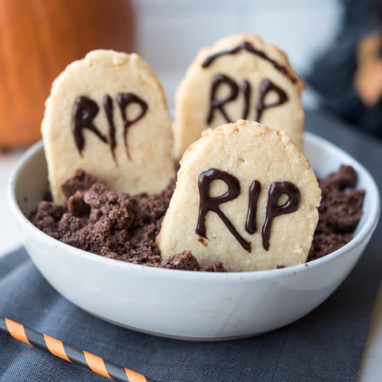 Gluten-free Tombstone Cookies