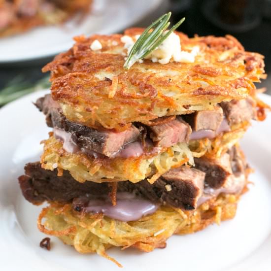 Garlic Rosemary Steak & Potatoes
