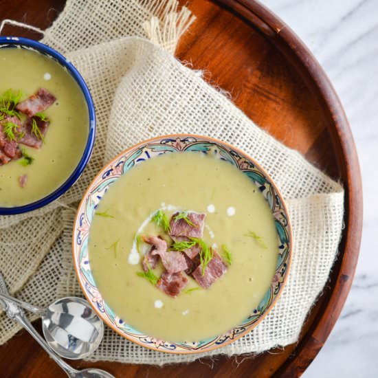 Potato, Leek & Fennel Soup