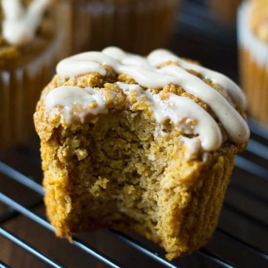 Vegan Pumpkin Blender Muffins