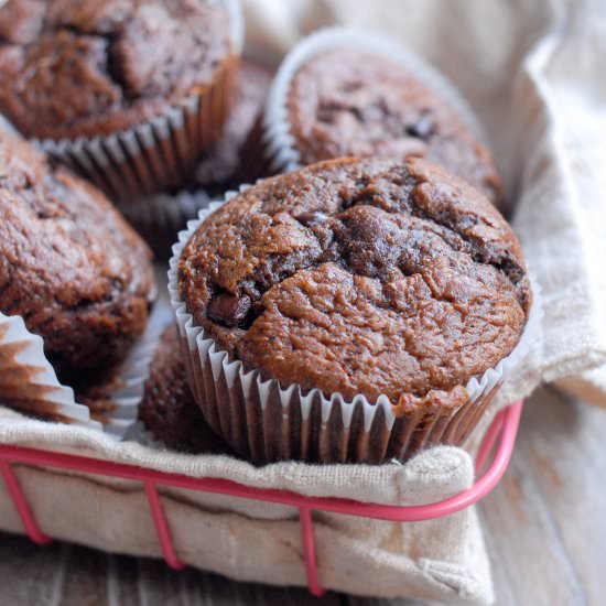 Double Chocolate Muffins