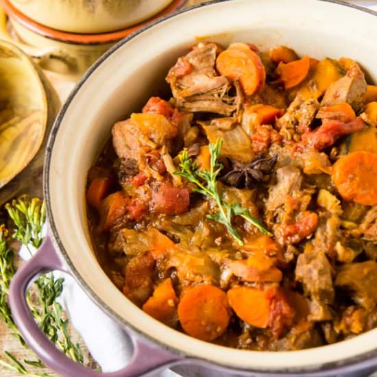 Beef Stew with Autumn Veggies