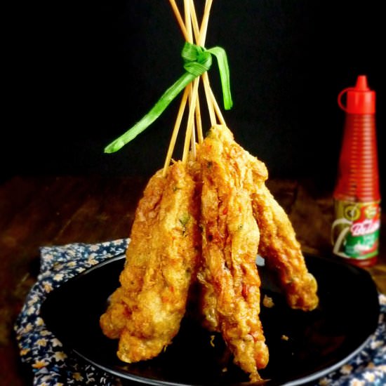 Indonesian Chicken Skewer Sausage