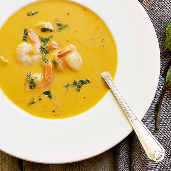 Slow Cooker Thai Butternut Soup