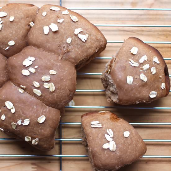 Slow Cooker Brown Bread Rolls