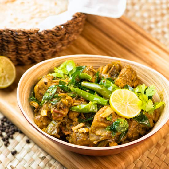 Pepper Chicken with Lime