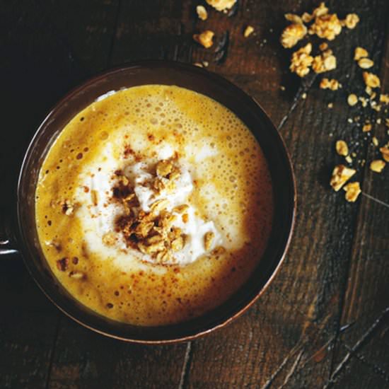 Hot Pumpkin Pie in a Mug