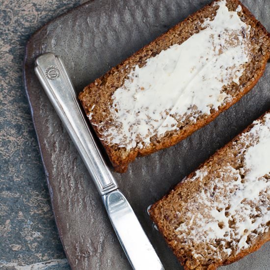 Banana Bread with Greek Yogurt