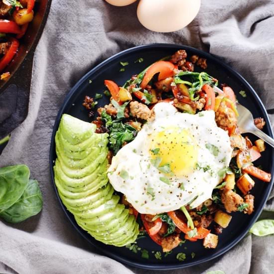 Chorizo Breakfast Hash