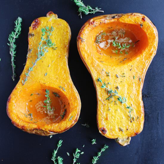 Thyme honey butter butternut squash