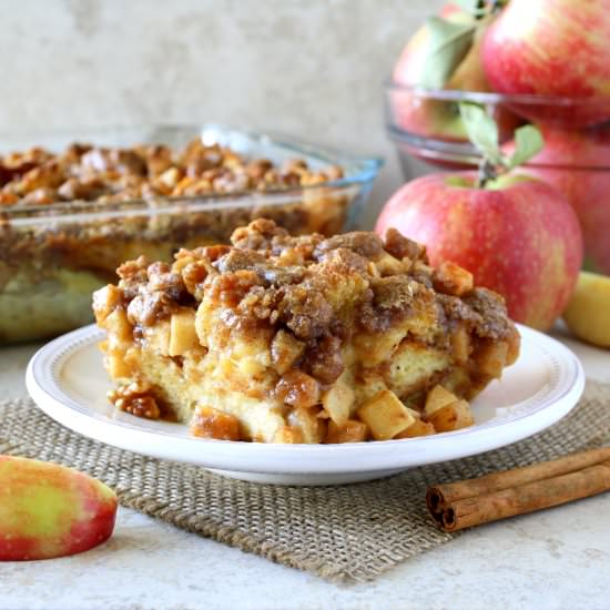 apple pie French toast casserole