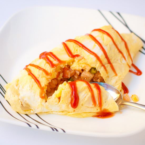 Cheater’s Japanese Omelette Rice
