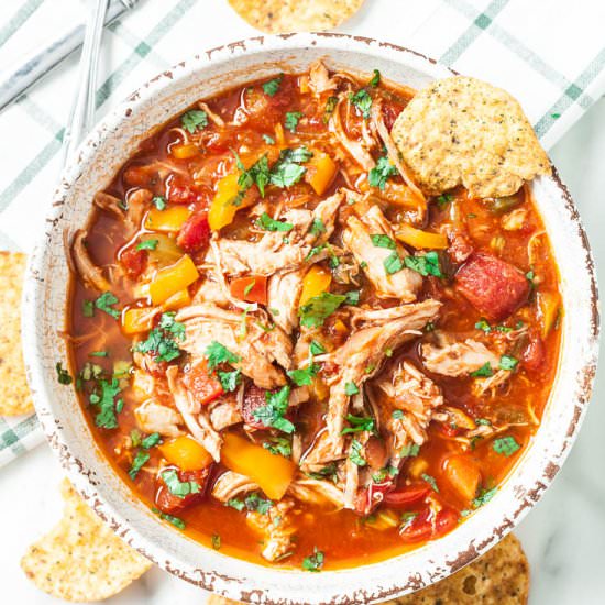 One Pot Chicken Chili