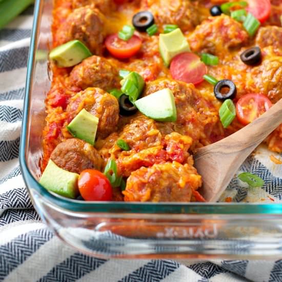 Dump-and-Bake Taco Casserole