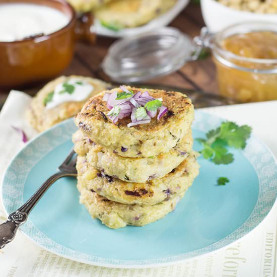 Indian Mashed Potato Patties