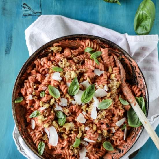 30 Minute Tomato Cream Pasta