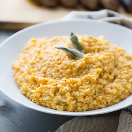 Easy Pumpkin Risotto