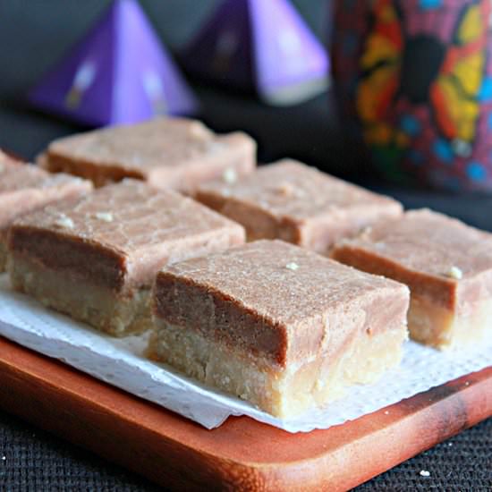 Whole Wheat Chocolate Burfi