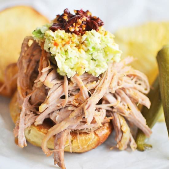 Chipotle & Pulled Pork Burgers