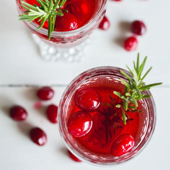 Cranberry Spritzer Cocktail