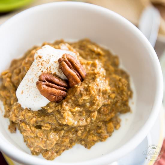Pumpkin Pie Overnight Oats