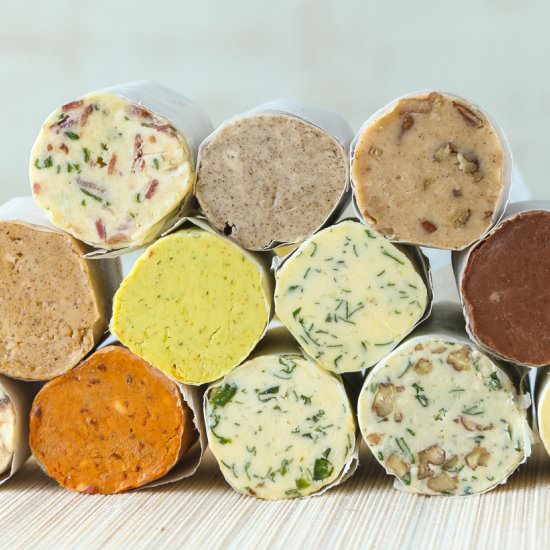 12 Flavored Butters