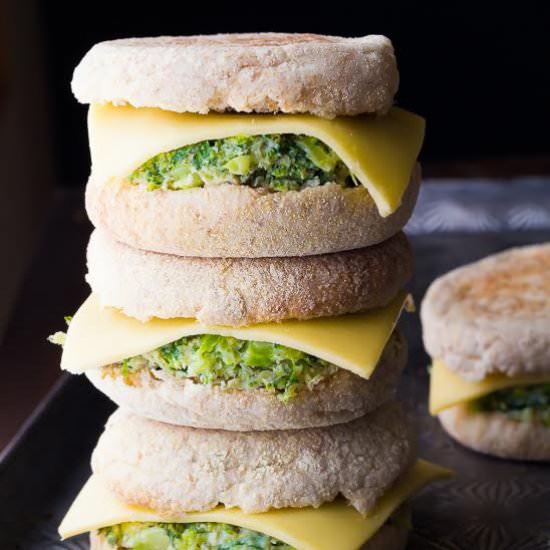 Healthy Freezer Breakfast Sandwich