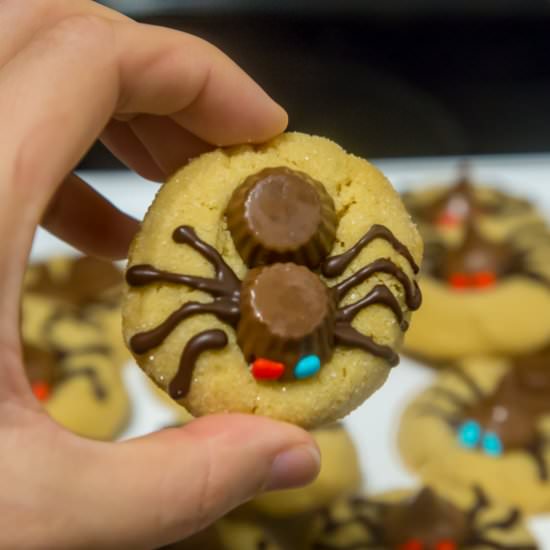 Spider Peanut Butter Blossoms