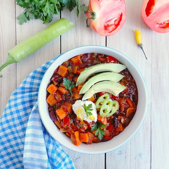 Sweet Potato Chili