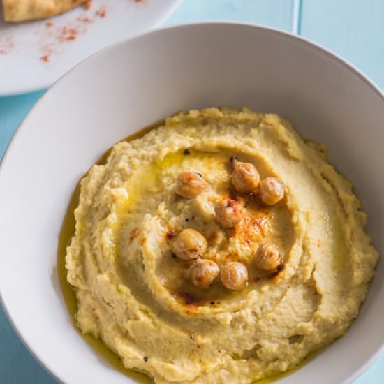 Hummus & Parmesan Pita Chips