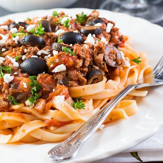 Greek Style Meat Sauce