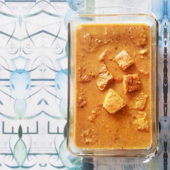 Besan ki Sabzi: Gram Flour Squares
