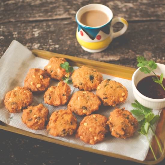 Crispy Lentil Fritters