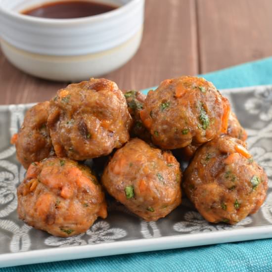 Pork and Sweet Potato Meatballs