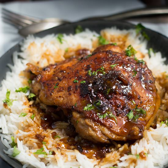 Honey Ehtiopian Berbere Chicken