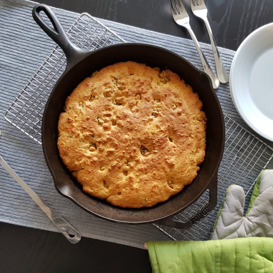 Jalapeño and Sausage Cornbread