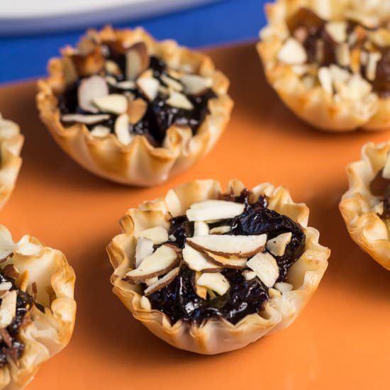 Fig Almond Tartlets Appetizer